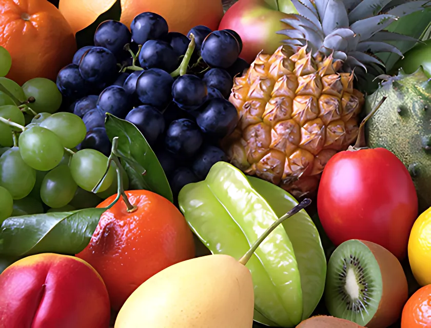 Assorted fresh fruits
